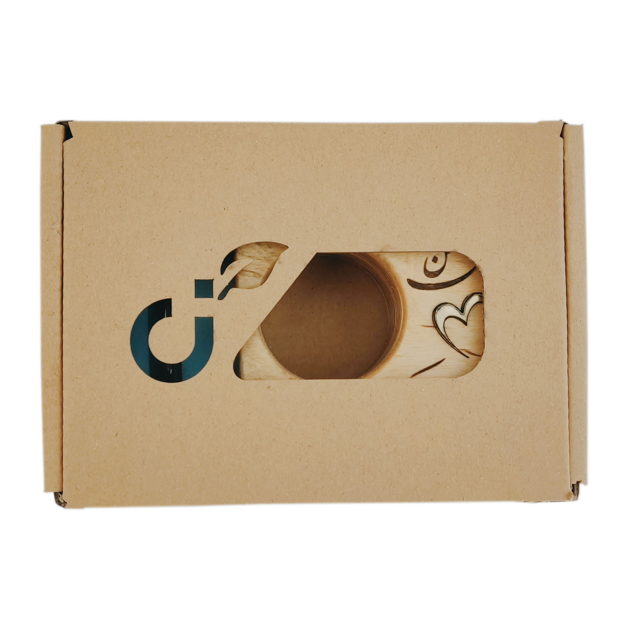 استند گل رومیزی طرح عشق