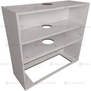 یونیت کابینت هود 90 سانتی کد UHh900 بدون درب از نمای کنار