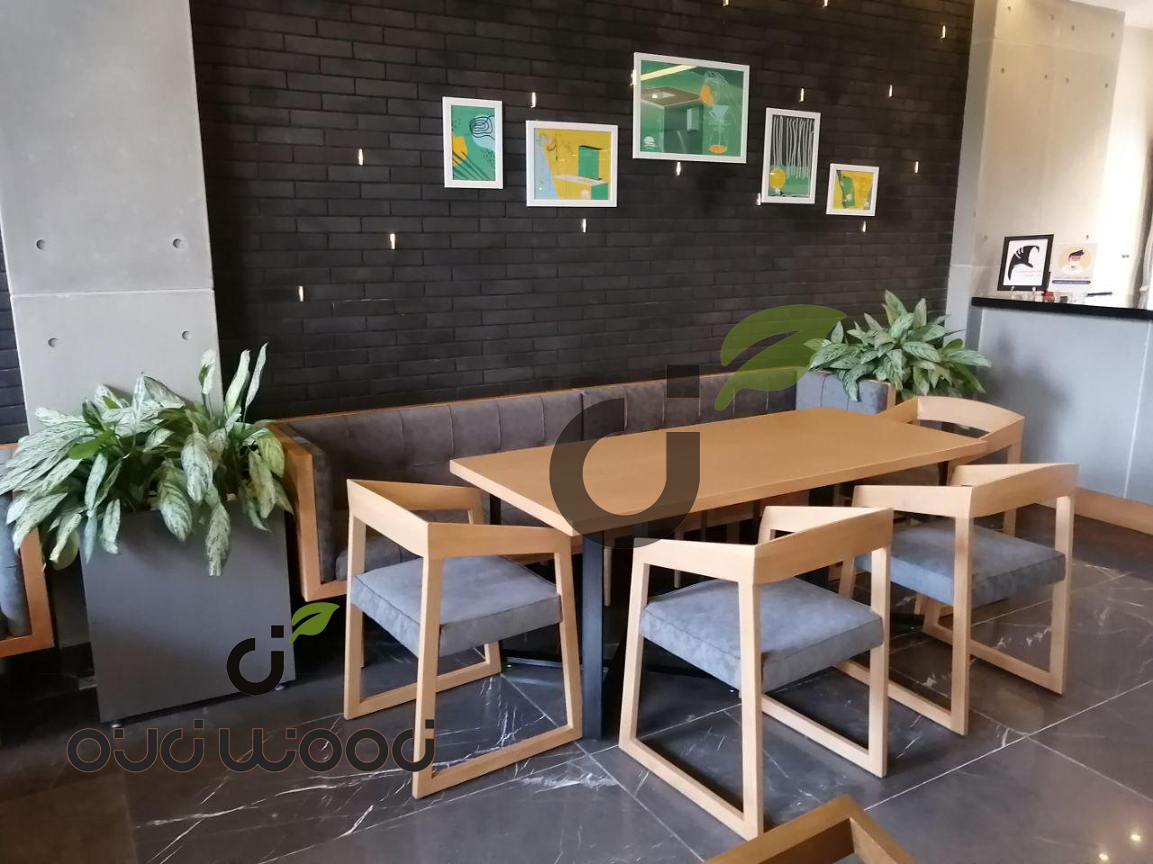 پروژه ی مبلمان رستوران دکتر آرین
